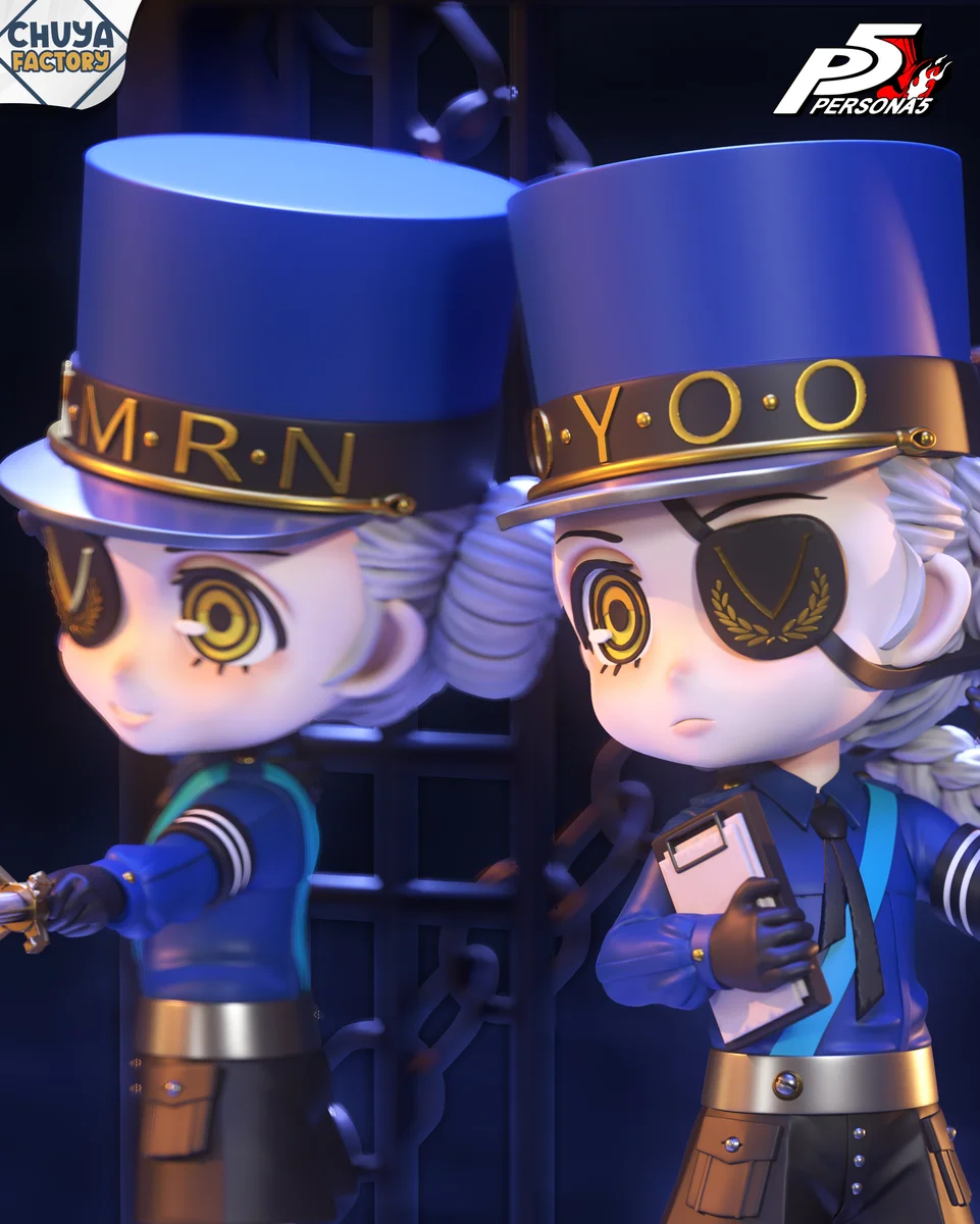 Chibi Justine & Caroline | Fan Art | 3D Printed Resin Model Garage Kit | *Un-Painted* | Chuya Factory 4