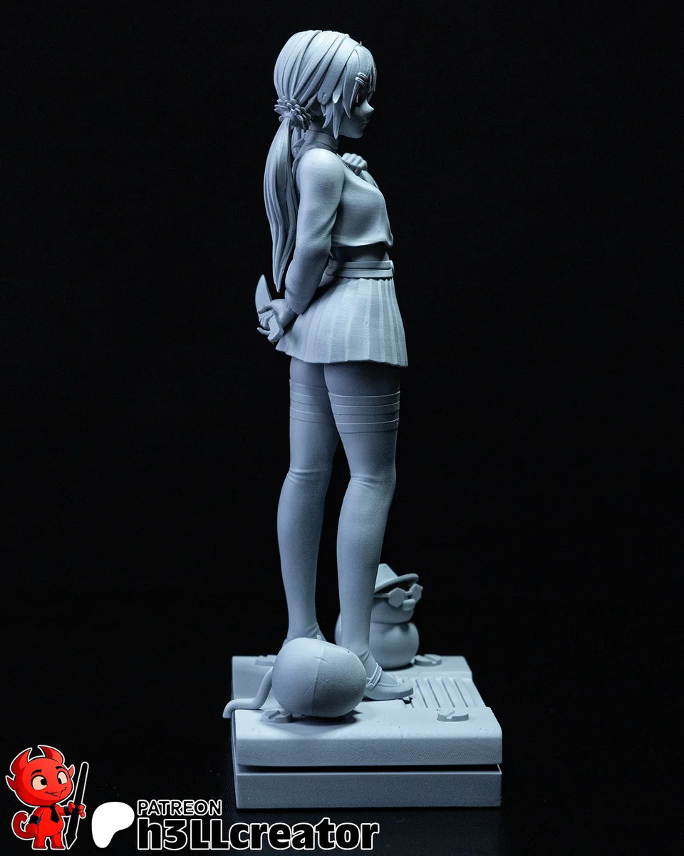 Mita | Fan Art | 3D Printed Resin Model Garage Kit | *Un-Painted* | H3LL Creator 7