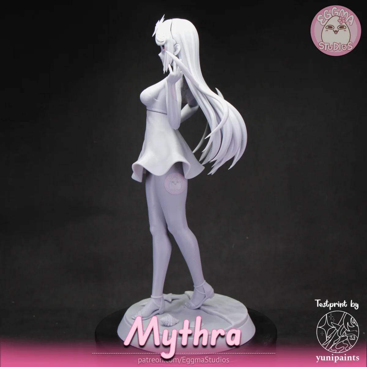 Mythra | Fan Art | 3D Printed Resin Model Garage Kit | *Un-Painted* | EggmaStudios 16