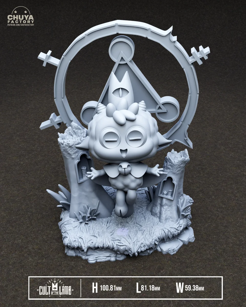 Chibi Lambert | Fan Art | 3D Printed Resin Model Garage Kit | *Un-Painted* | Chuya Factory 4