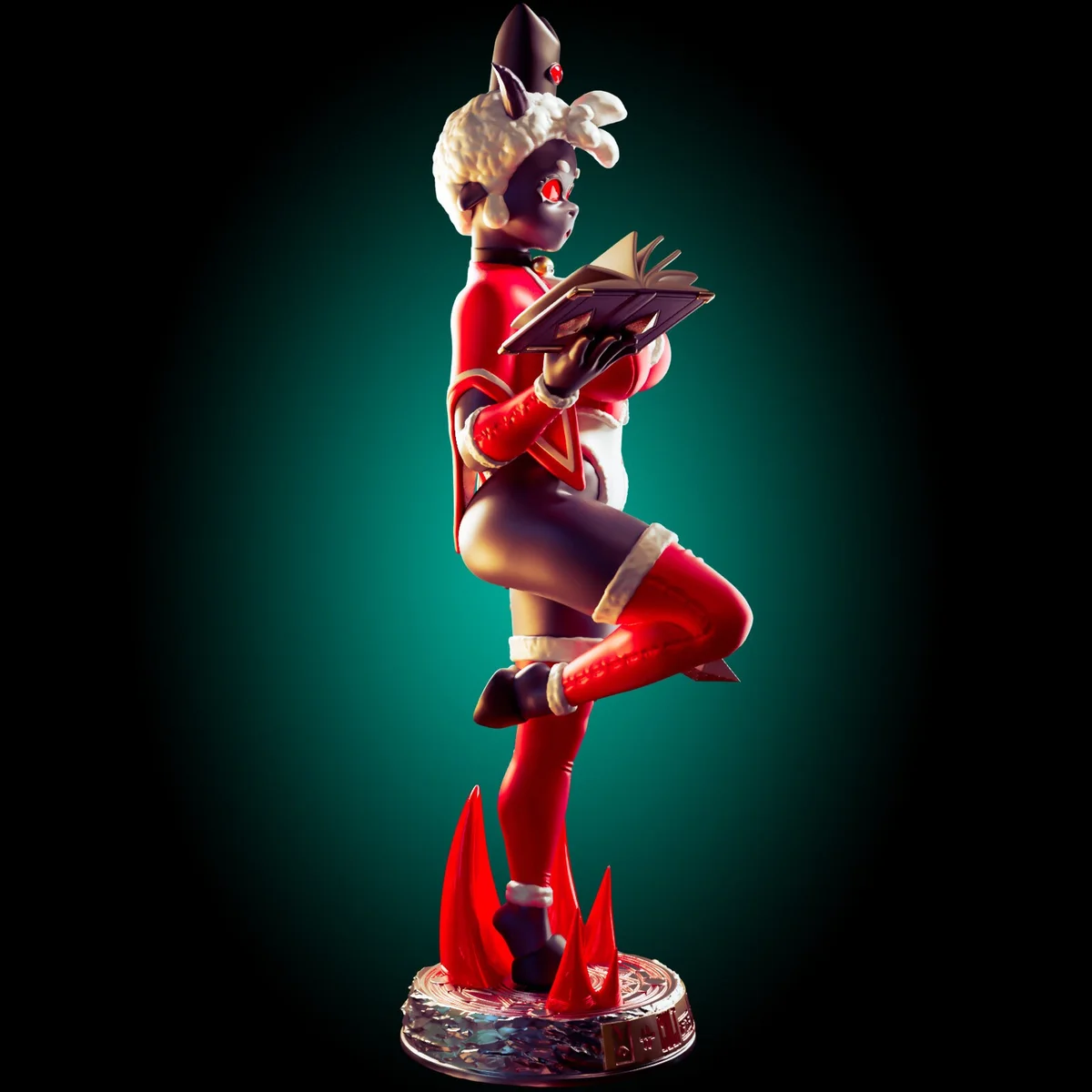 Lamb Chop | Fan Art | 3D Printed Resin Model Garage Kit | *Un-Painted* | Officer Rhu 2