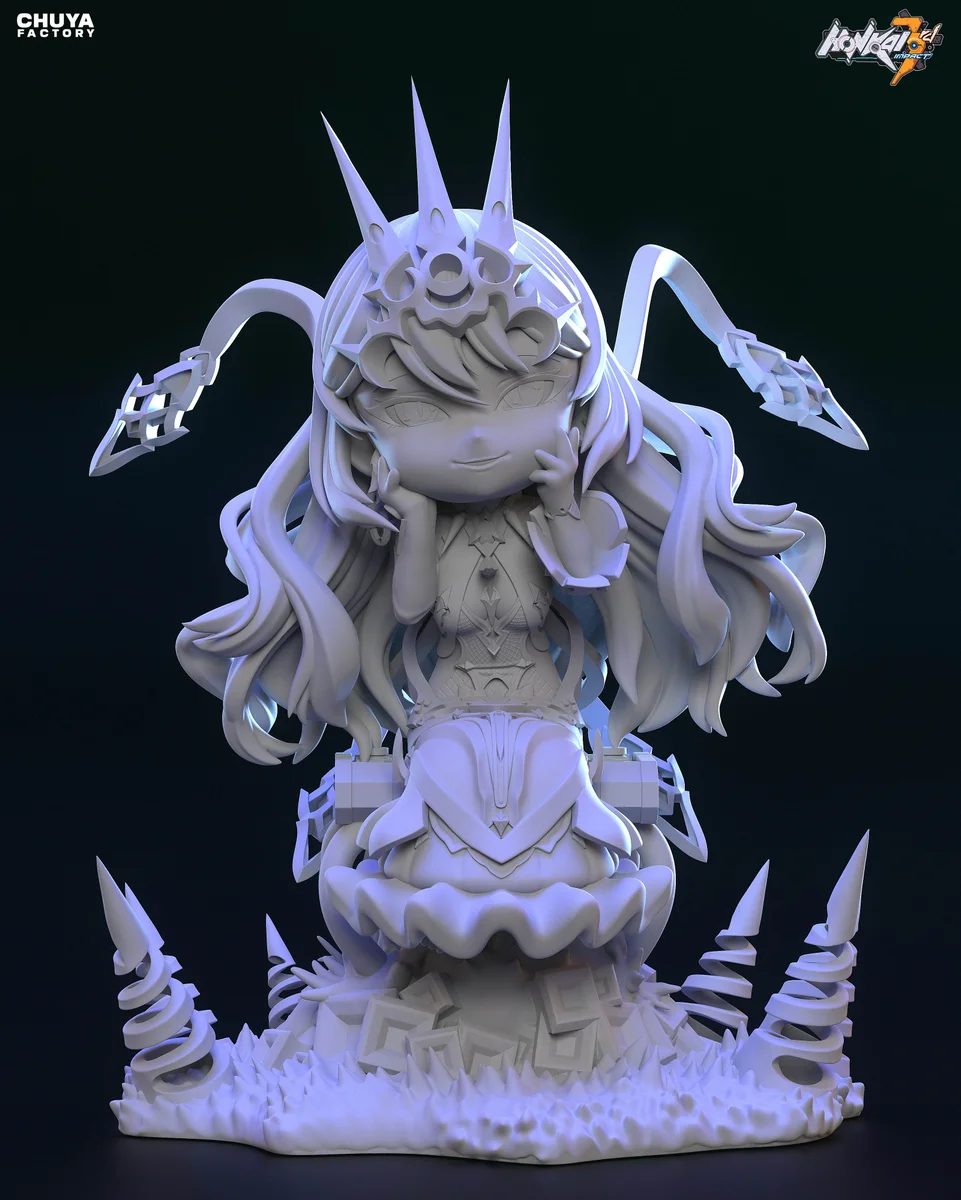 Chibi Mobius | Fan Art | 3D Printed Resin Model Garage Kit | *Un-Painted* | Chuya Factory 8