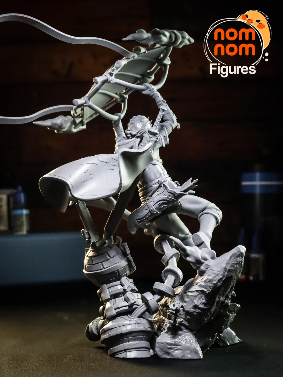 Link | Fan Art | 3D Printed Resin Model Garage Kit | *Un-Painted* | Nomnom 10
