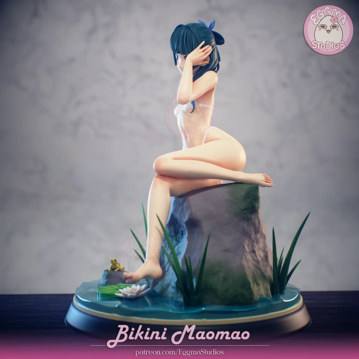 Maomao | Fan Art | 3D Printed Resin Model Garage Kit | *Un-Painted* | EggmaStudios 10