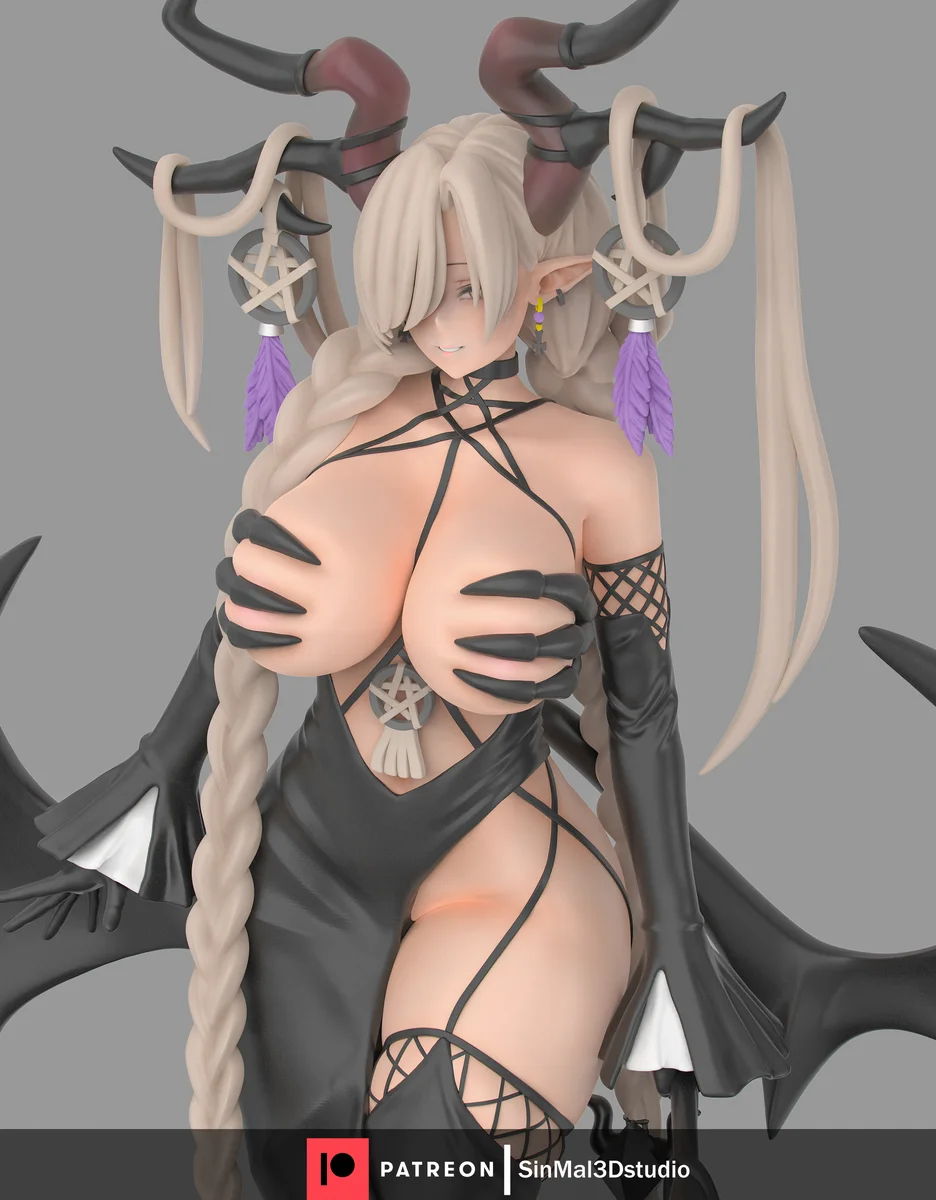 Devil Owari | Fan Art | 3D Printed Resin Model Garage Kit | *Un-Painted* | Sin3Dstudio 8