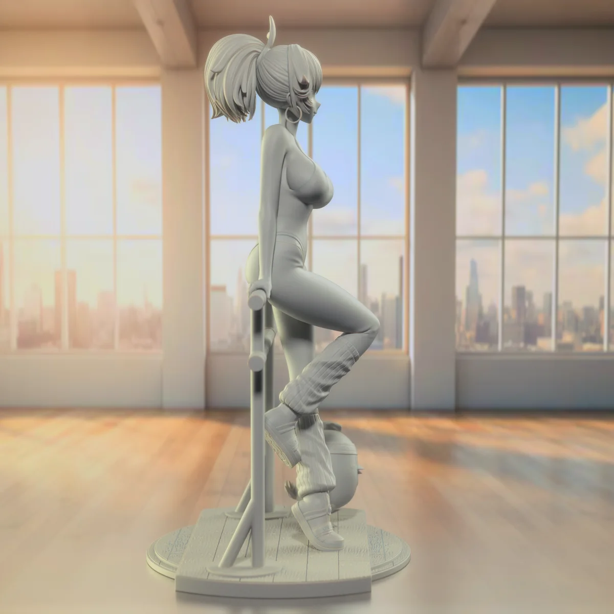 Takanashi Kiara | Fan Art | 3D Printed Resin Model Garage Kit | *Un-Painted* | Inari Figure 11