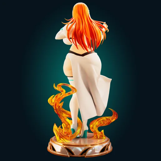 Orihime Inoue | Fan Art | 3D Printed Resin Model Garage Kit | *Un-Painted* | Officer Rhu 6