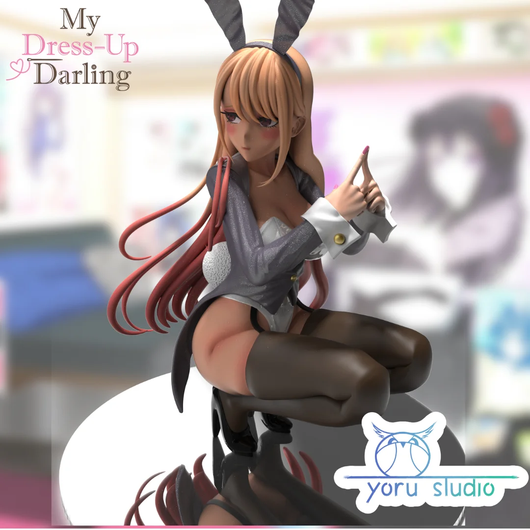 Marin Kitagawa - Bunny | Fan Art | 3D Printed Resin Model Garage Kit | *Un-Painted* | Yoru Studio 3