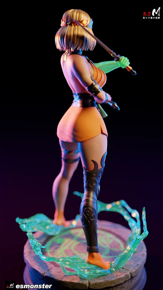 Melinoe | Fan Art | 3D Printed Resin Model Garage Kit | *Un-Painted* | ES Monster 27