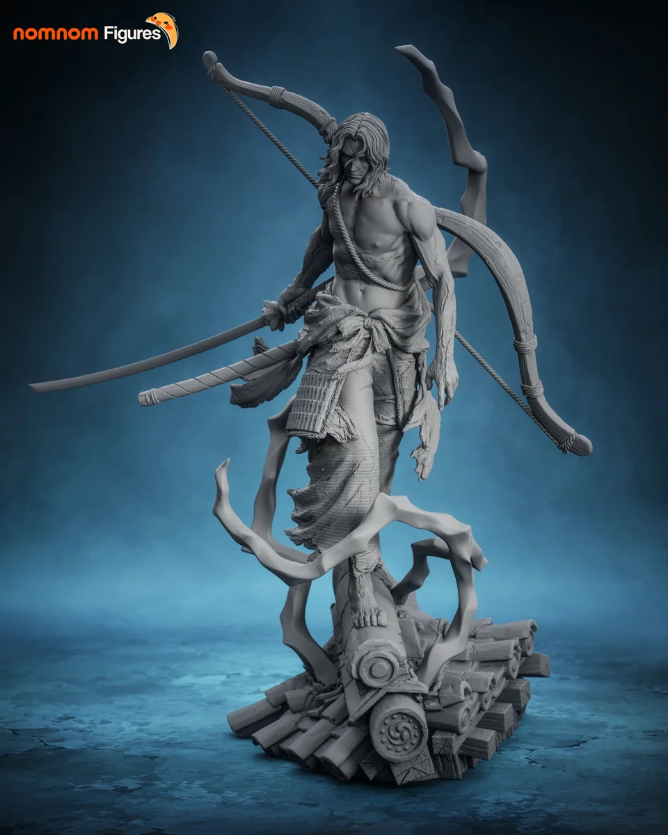Genichiro Ashina | Fan Art | 3D Printed Resin Model Garage Kit | *Un-Painted* | Nomnom 13