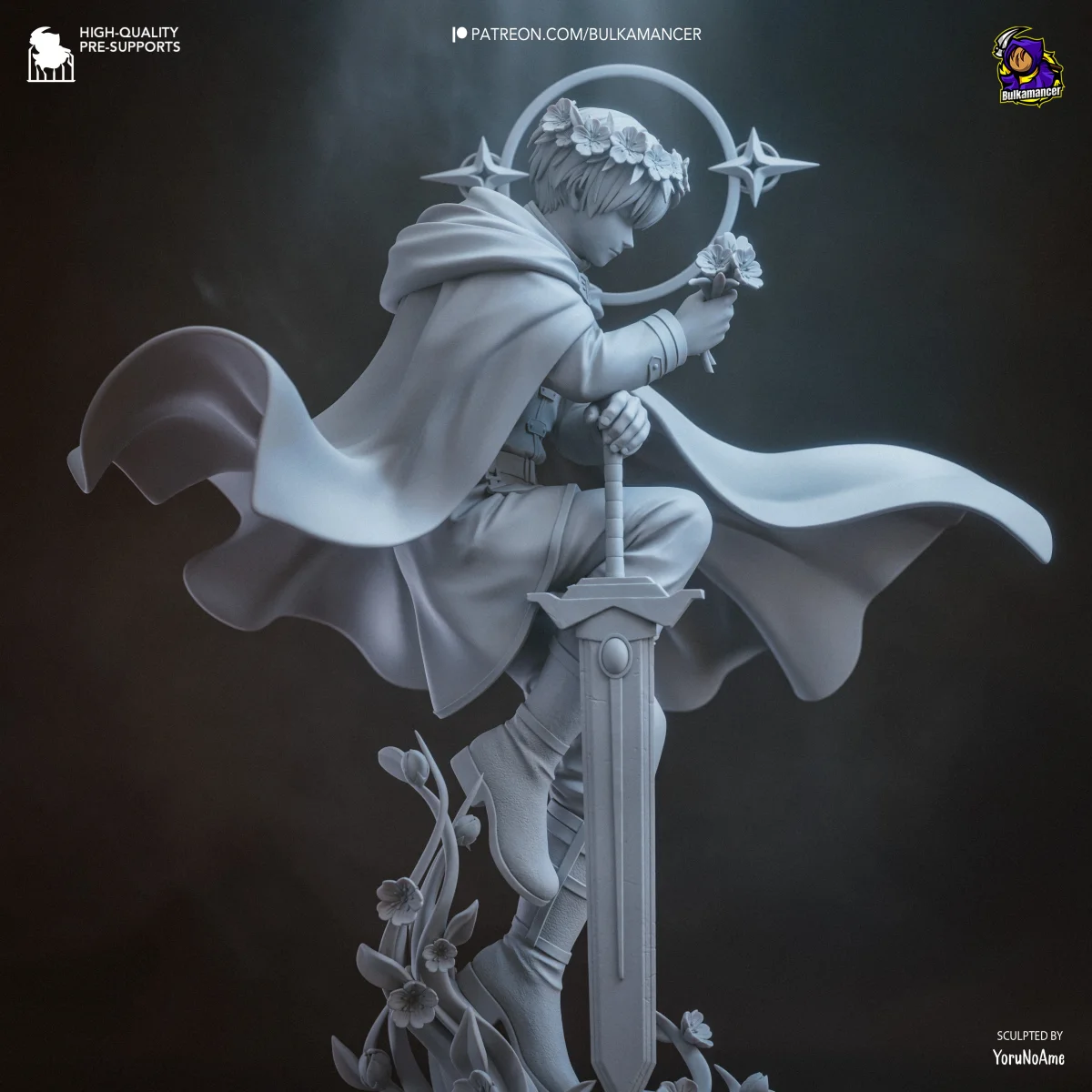 Himmel | Fan Art | 3D Printed Resin Model Garage Kit | *Un-Painted* | Bulkamancer 6