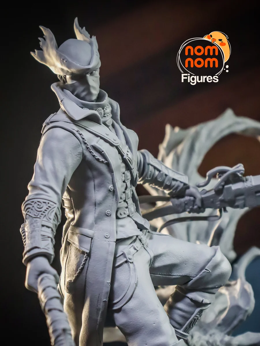 Hunter | Fan Art | 3D Printed Resin Model Garage Kit | *Un-Painted* | Nomnom 14