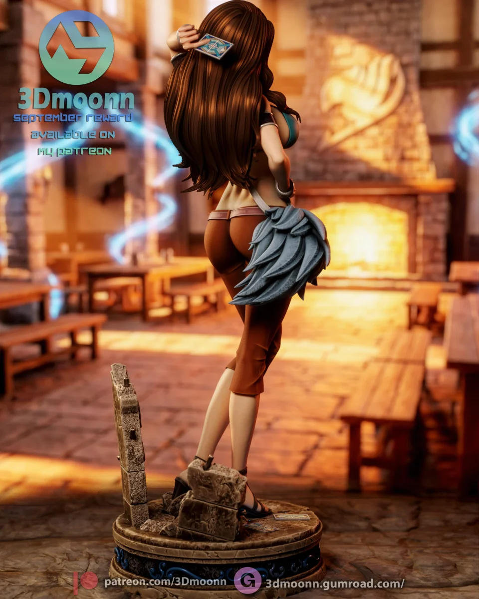 Cana Alberona | Fan Art | 3D Printed Resin Model Garage Kit | *Un-Painted* | 3DMoonn 5