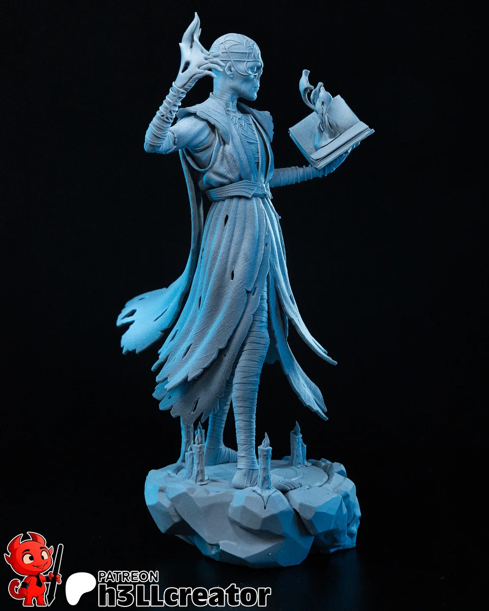 Withers | Fan Art | 3D Printed Resin Model Garage Kit | *Un-Painted* | H3LL Creator 9