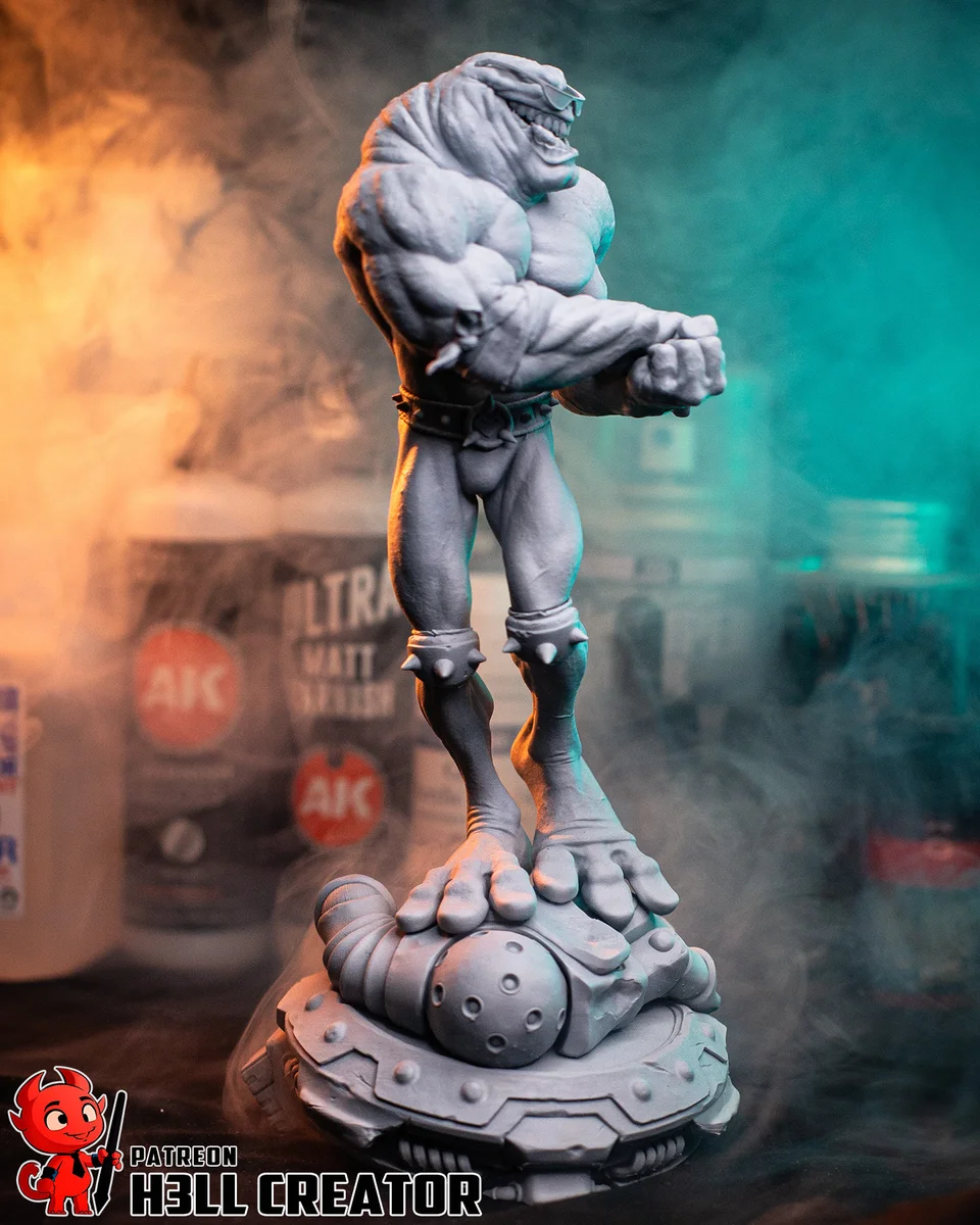 Rash | Fan Art | 3D Printed Resin Model Garage Kit | *Un-Painted* | H3LL Creator 8