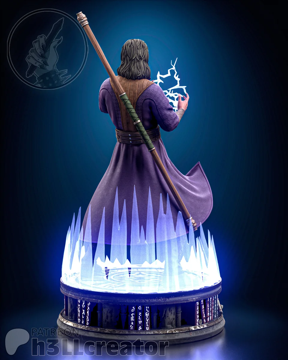 Gale of Waterdeep | Fan Art | 3D Printed Resin Model Garage Kit | *Un-Painted* | H3LL Creator 6