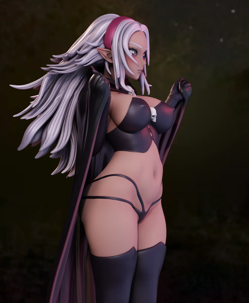 Kuroeda | Fan Art | 3D Printed Resin Model Garage Kit | *Un-Painted* | Momoji 4