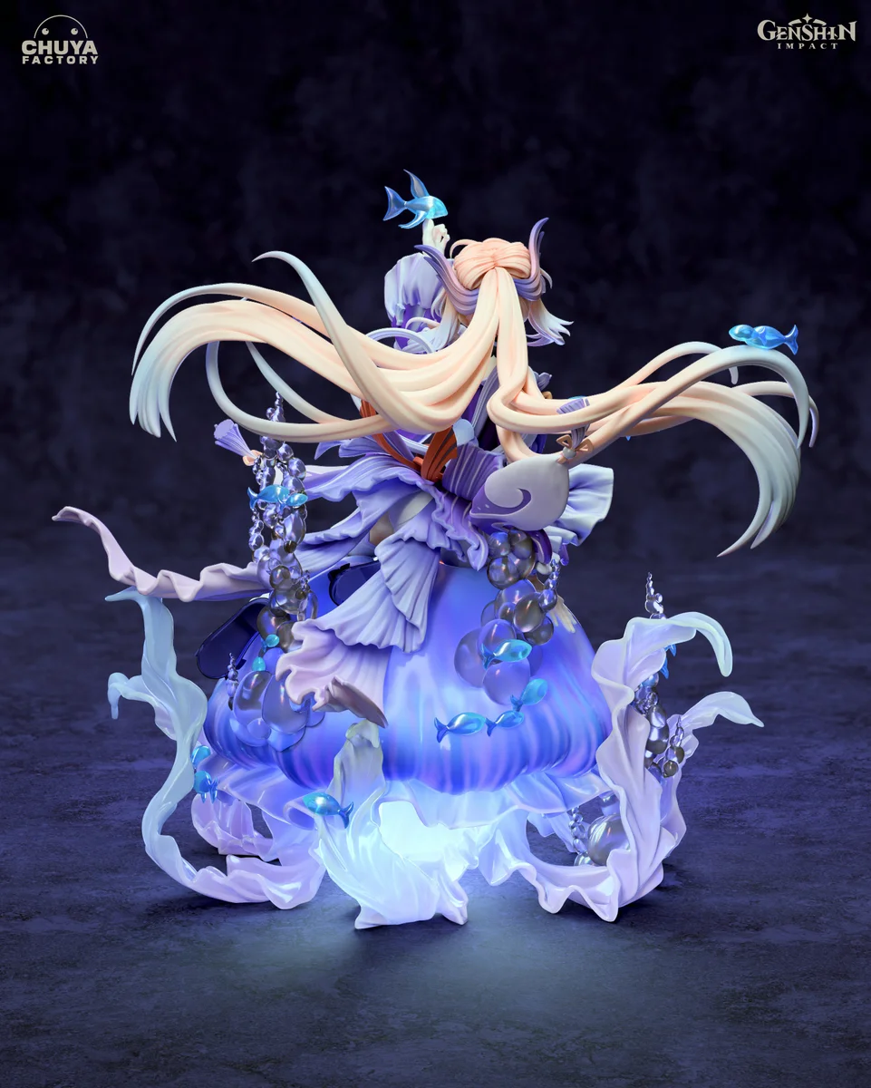 Sangonomiya Kokomi | Fan Art | 3D Printed Resin Model Garage Kit | *Un-Painted* | Chuya Factory 10