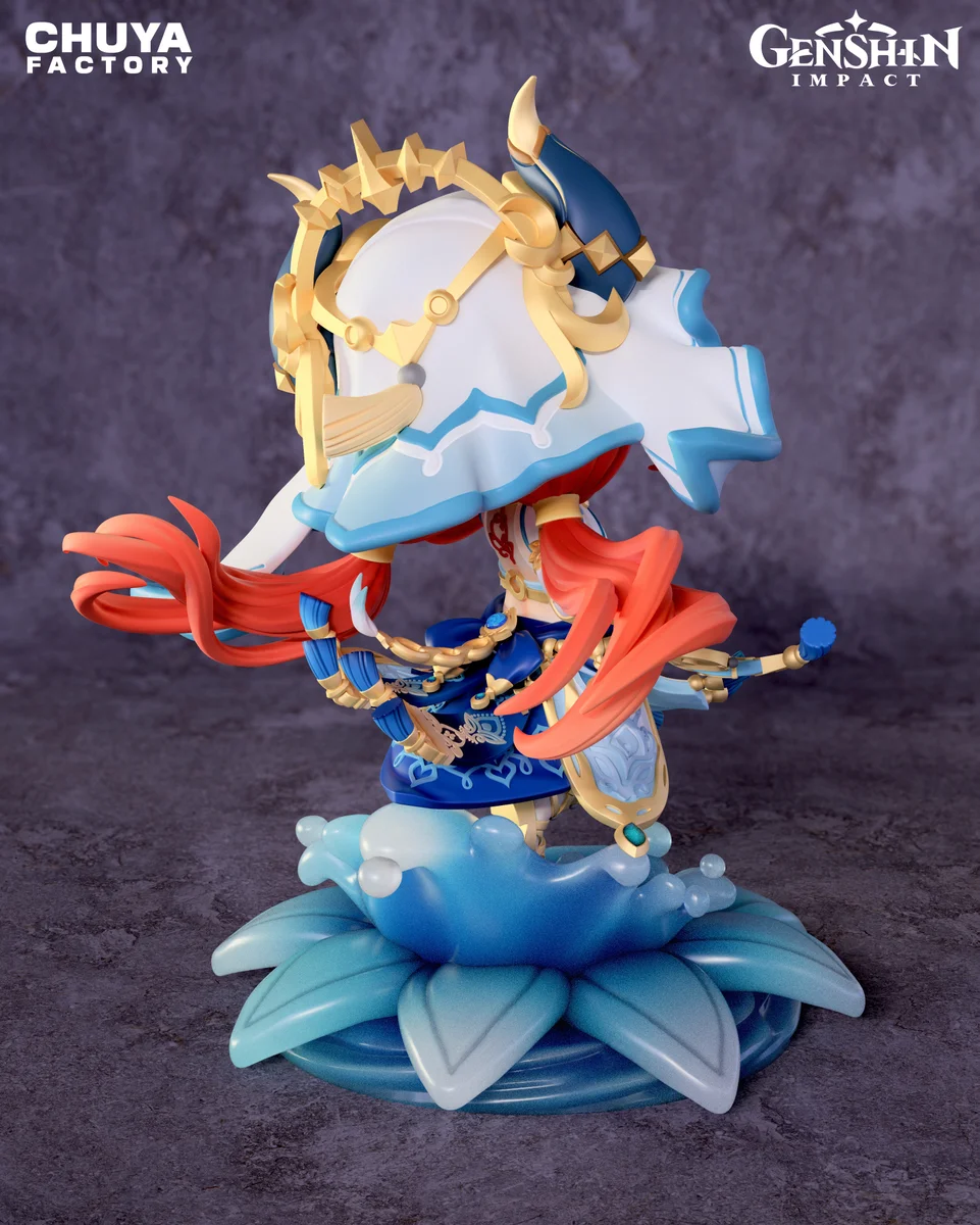 Chibi Nilou | Fan Art | 3D Printed Resin Model Garage Kit | *Un-Painted* | Chuya Factory 4