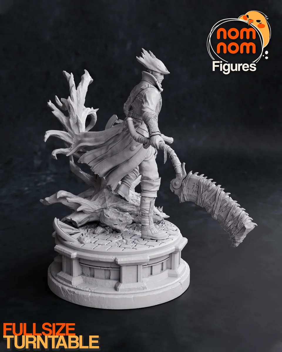 Hunter | Fan Art | 3D Printed Resin Model Garage Kit | *Un-Painted* | Nomnom 9
