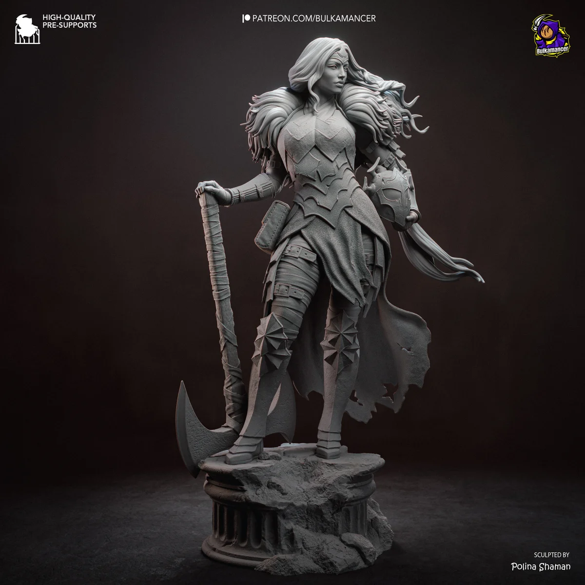 Absolute Wonder Woman | Fan Art | 3D Printed Resin Model Garage Kit | *Un-Painted* | Bulkamancer 7