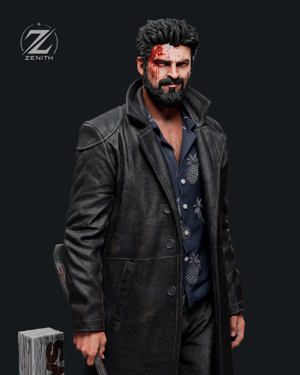 Billy Butcher | Fan Art | 3D Printed Resin Model Garage Kit | *Un-Painted* | Zenith Studios