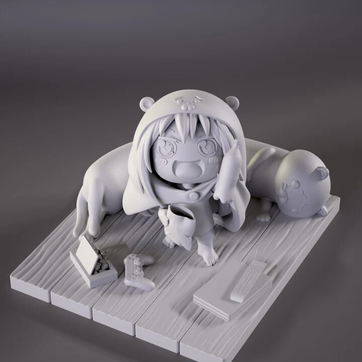 Chibi Umaru | Fan Art | 3D Printed Resin Model Garage Kit | *Un-Painted* | Chuya Factory 9