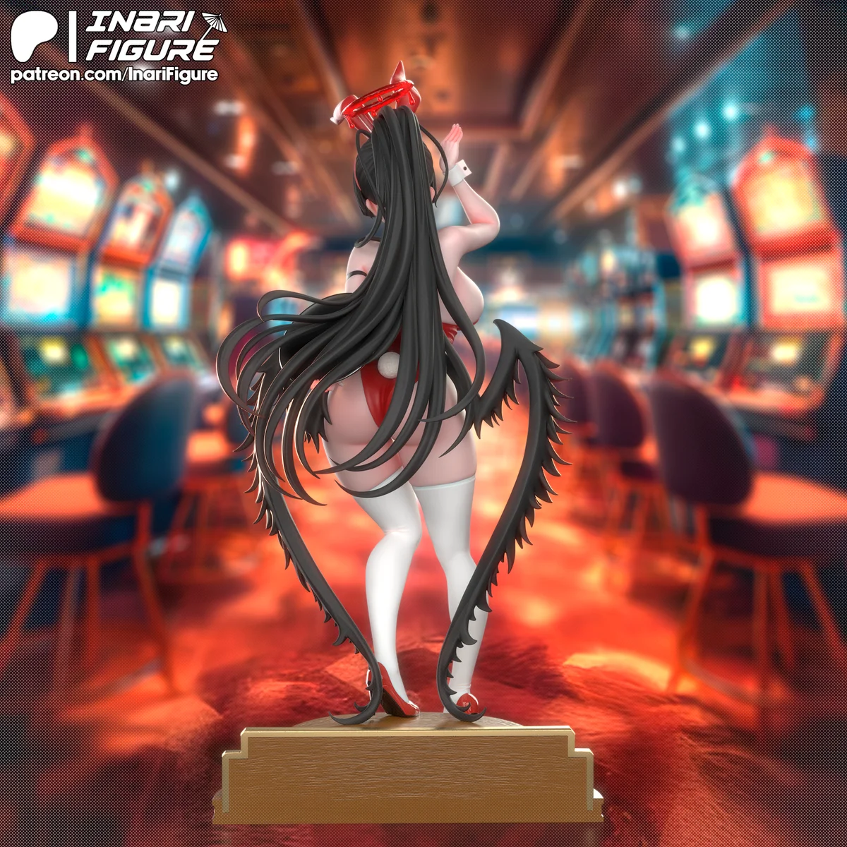 Tsurugi | Fan Art | 3D Printed Resin Model Garage Kit | *Un-Painted* | Inari Figure 5