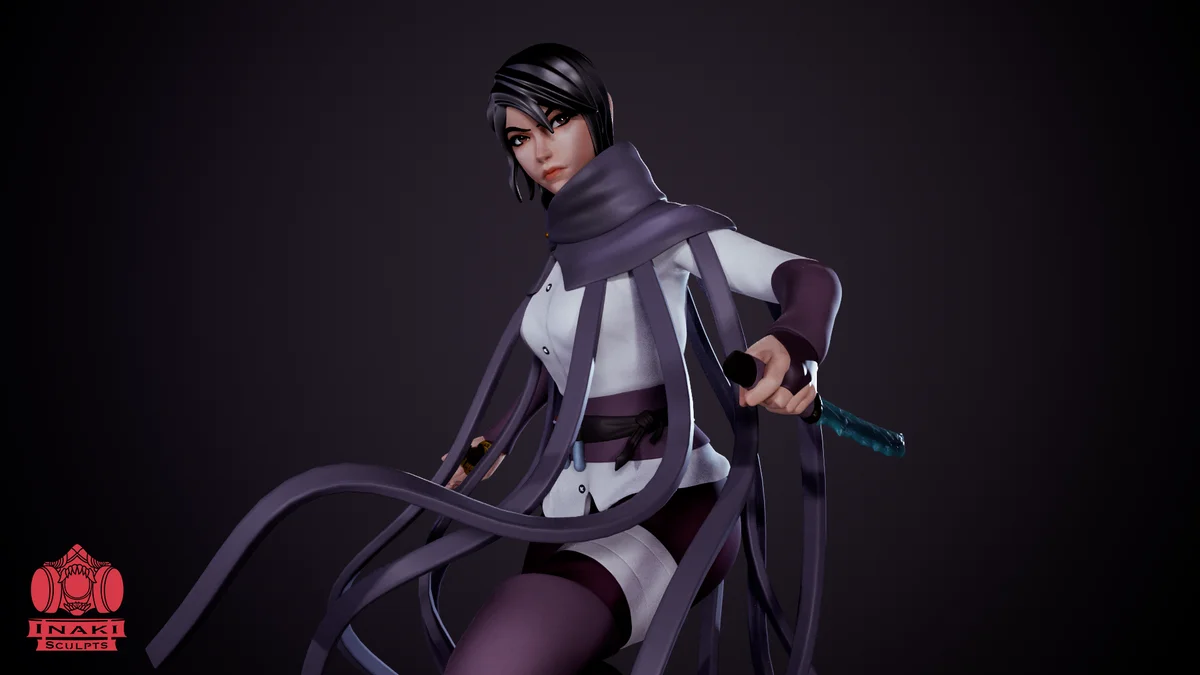 Vin | Fan Art | 3D Printed Resin Model Garage Kit | *Un-Painted* | Inaki Sculpts 3