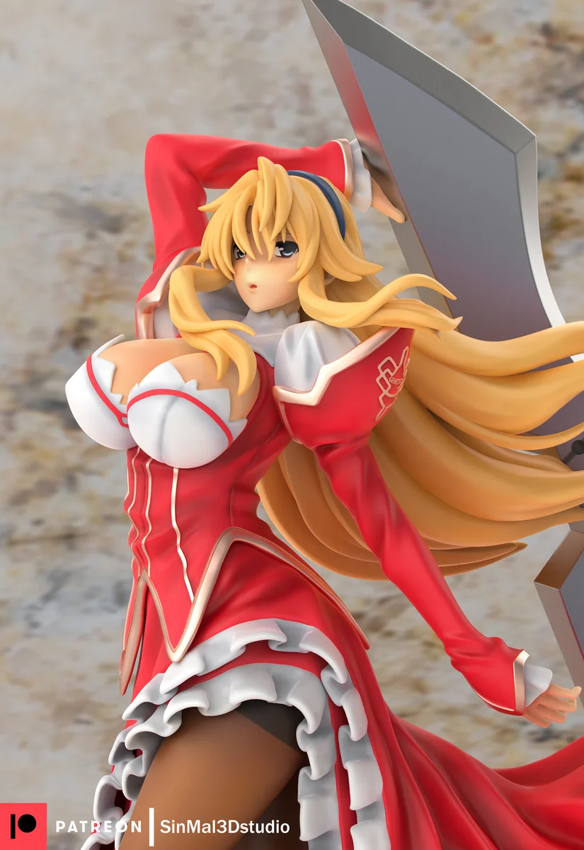 Satellizer El Bridget | Fan Art | 3D Printed Resin Model Garage Kit | *Un-Painted* | Sin3Dstudio 3