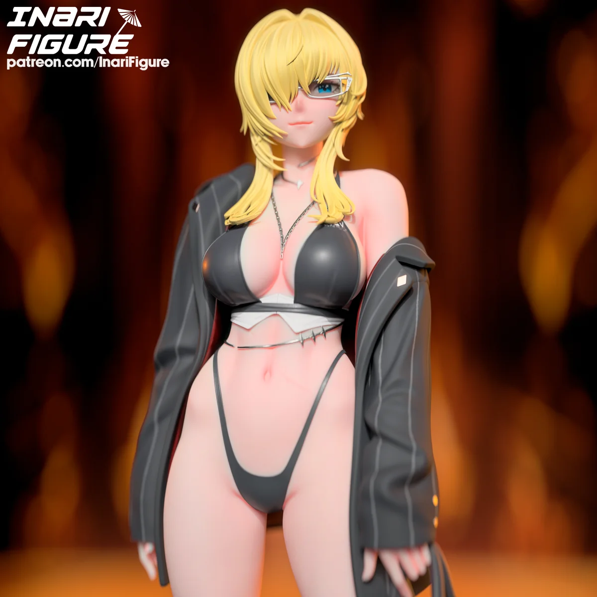 Grave | Fan Art | 3D Printed Resin Model Garage Kit | *Un-Painted* | Inari Figure 3