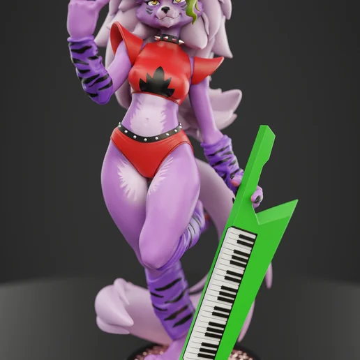 Roxanne | Fan Art | 3D Printed Resin Model Garage Kit | *Un-Painted* | AnyoneNSFW