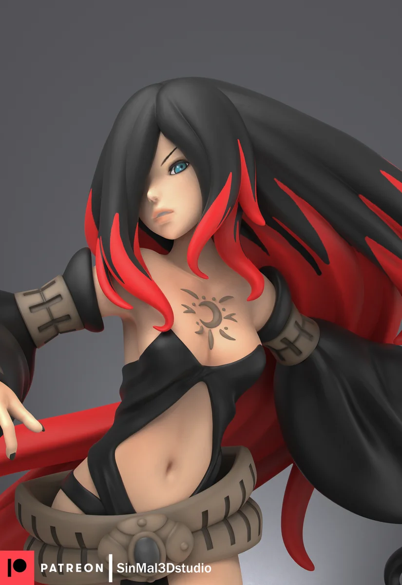 Raven | Fan Art | 3D Printed Resin Model Garage Kit | *Un-Painted* | Sin3Dstudio