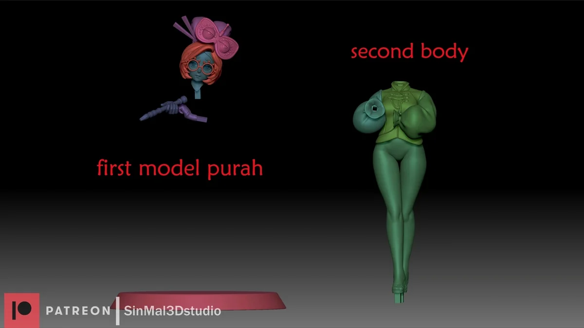 Purah | Fan Art | 3D Printed Resin Model Garage Kit | *Un-Painted* | Sin3Dstudio 12