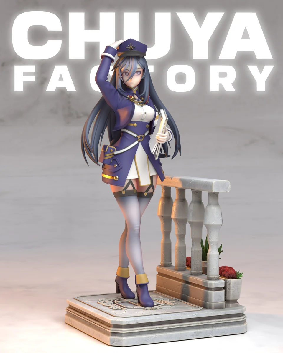Vladilena Milizé | Fan Art | 3D Printed Resin Model Garage Kit | *Un-Painted* | Chuya Factory