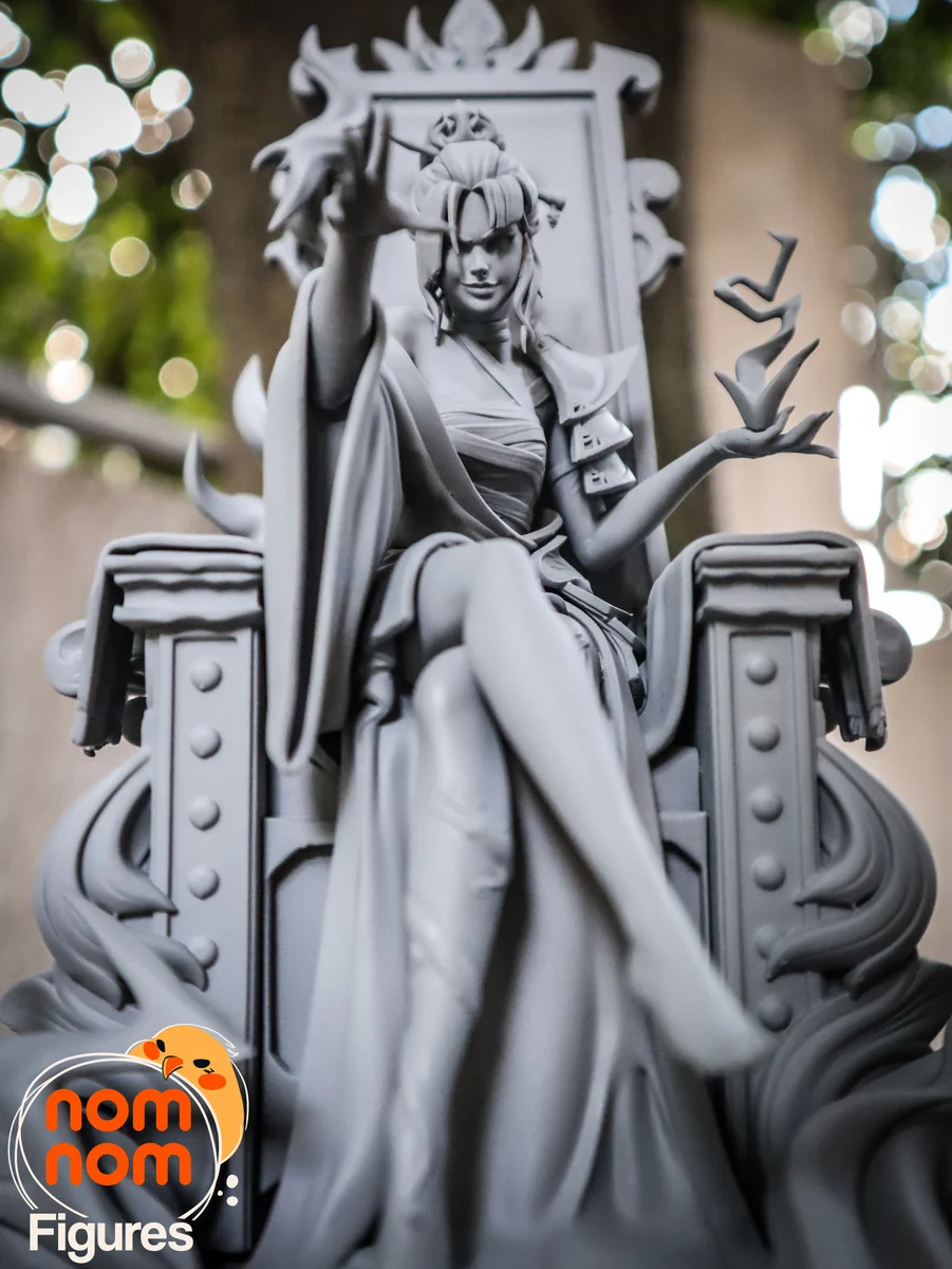 Azula | Fan Art | 3D Printed Resin Model Garage Kit | *Un-Painted* | Nomnom 6