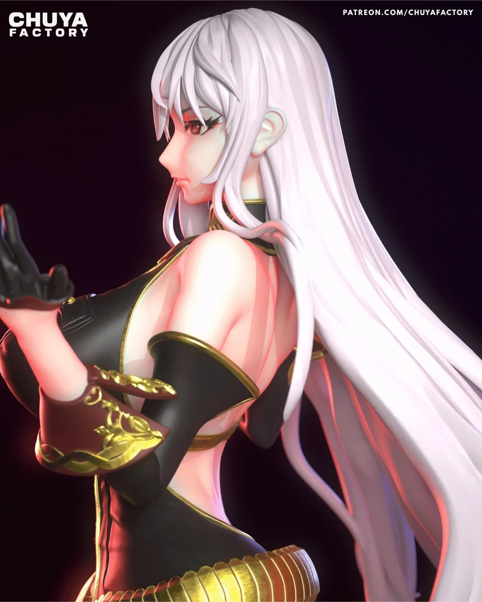 Selvaria Bles | Fan Art | 3D Printed Resin Model Garage Kit | *Un-Painted* | Chuya Factory 7