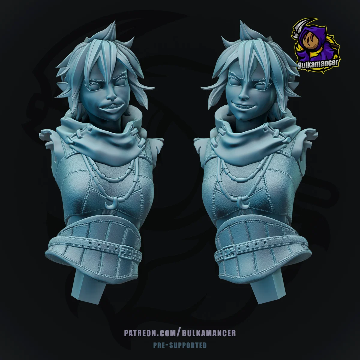 Wenduag | Fan Art | 3D Printed Resin Model Garage Kit | *Un-Painted* | Bulkamancer 8