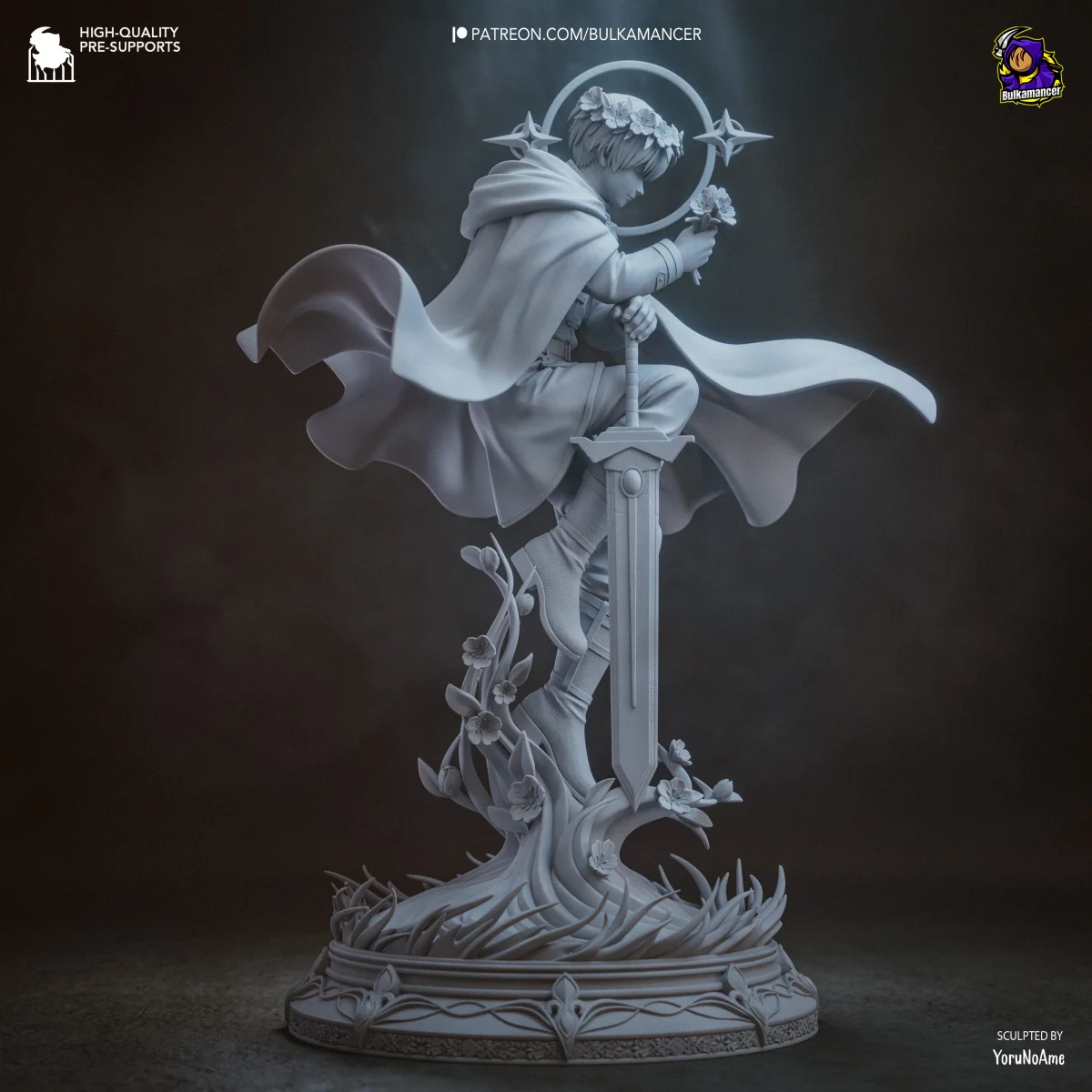 Himmel | Fan Art | 3D Printed Resin Model Garage Kit | *Un-Painted* | Bulkamancer 7