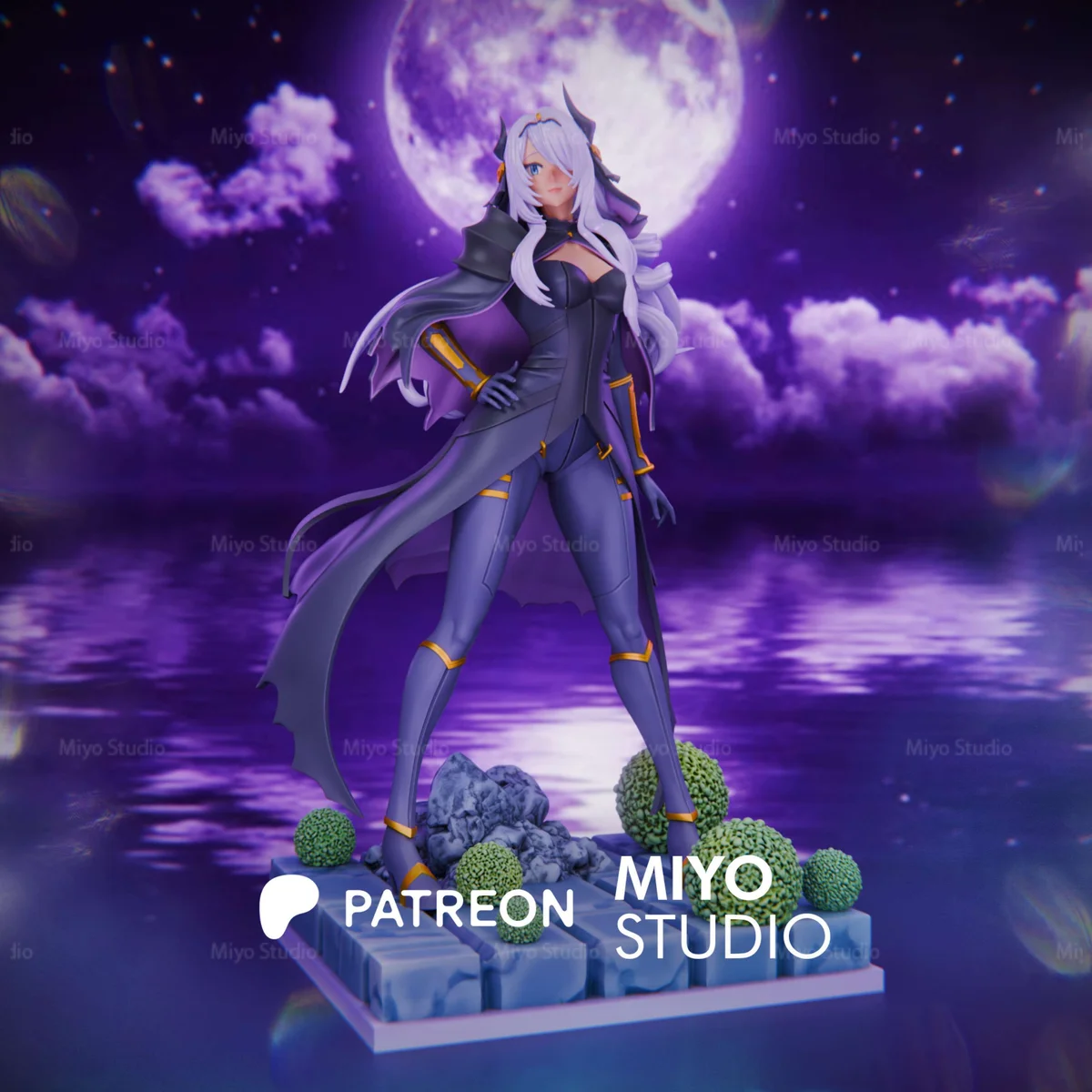 Victoria | Fan Art | 3D Printed Resin Model Garage Kit | *Un-Painted* | MiyoStudio 3
