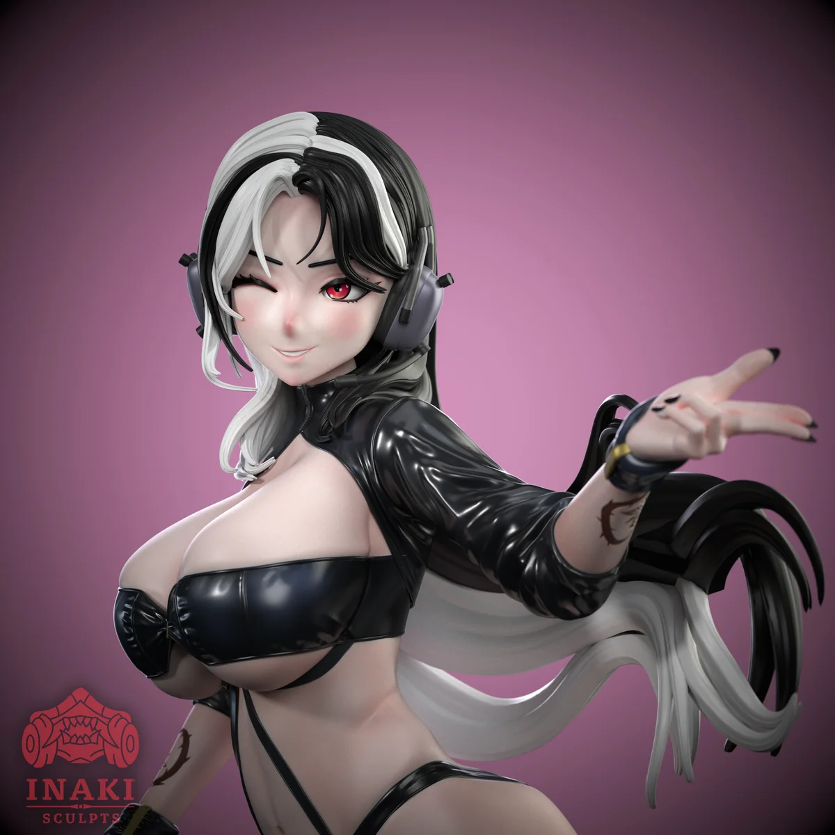 Rosanna Race Queen | Fan Art | 3D Printed Resin Model Garage Kit | *Un-Painted* | Inaki Sculpts 3