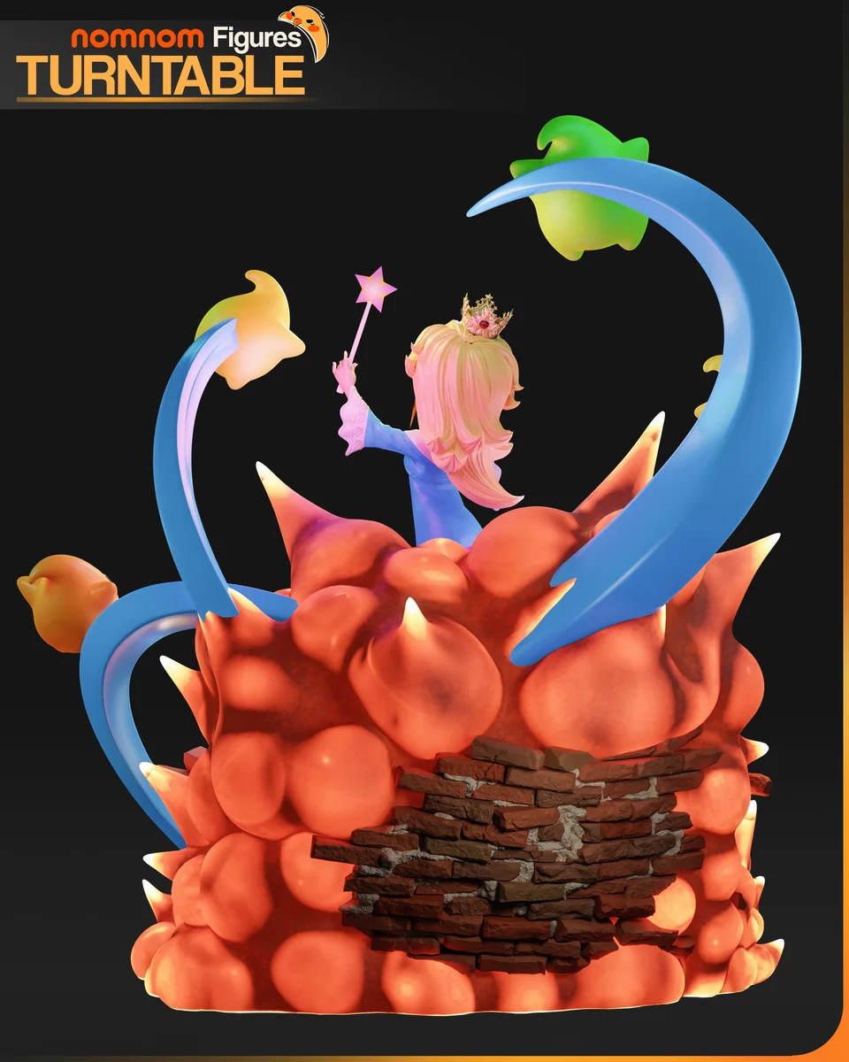 Rosalina | Fan Art | 3D Printed Resin Model Garage Kit | *Un-Painted* | Nomnom 8
