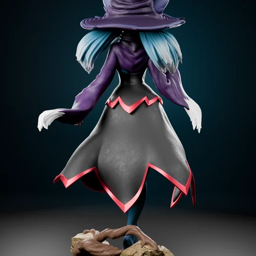 Katress | Fan Art | 3D Printed Resin Model Garage Kit | *Un-Painted* | AnyoneNSFW 3