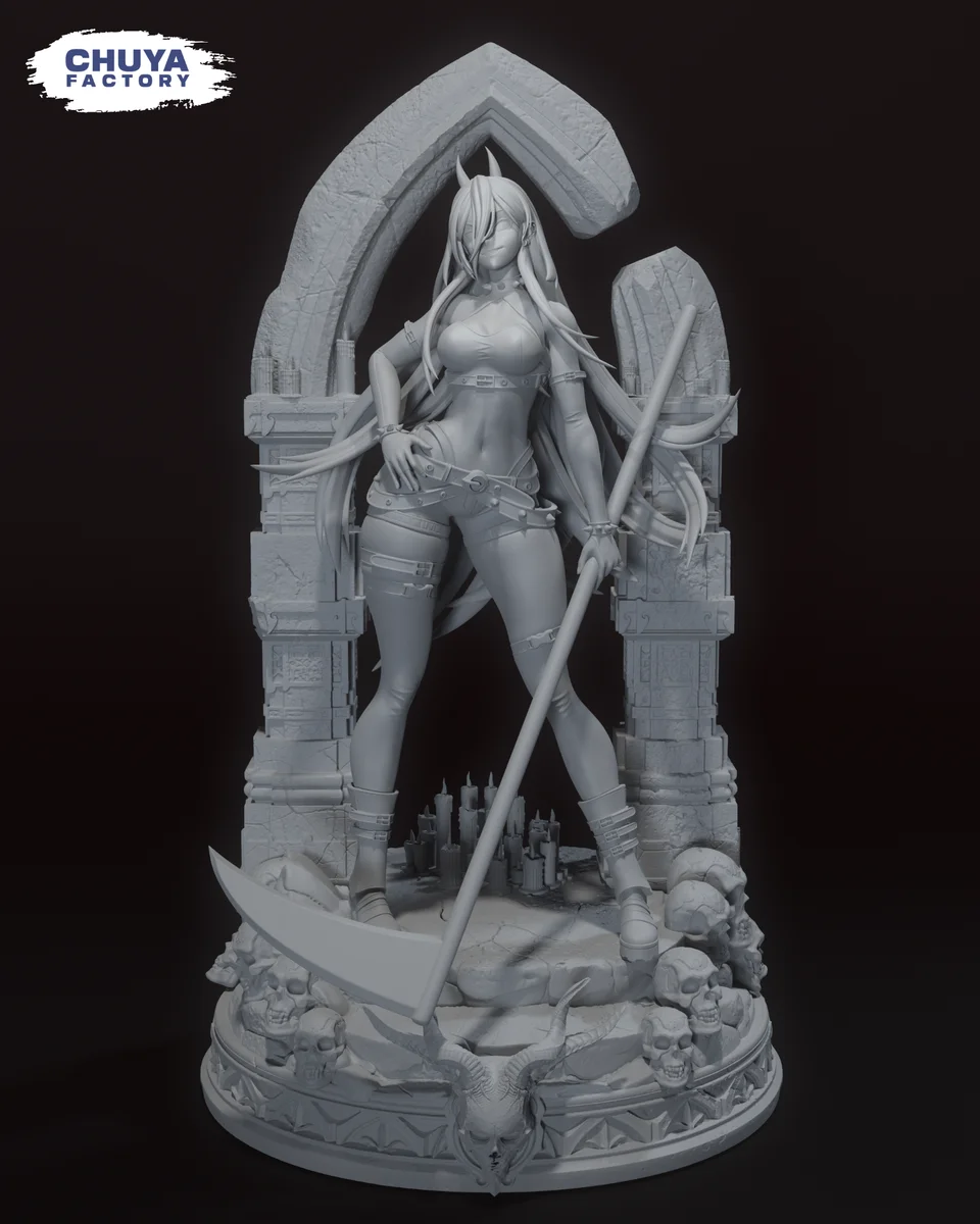 Power | Fan Art | 3D Printed Resin Model Garage Kit | *Un-Painted* | Chuya Factory 12