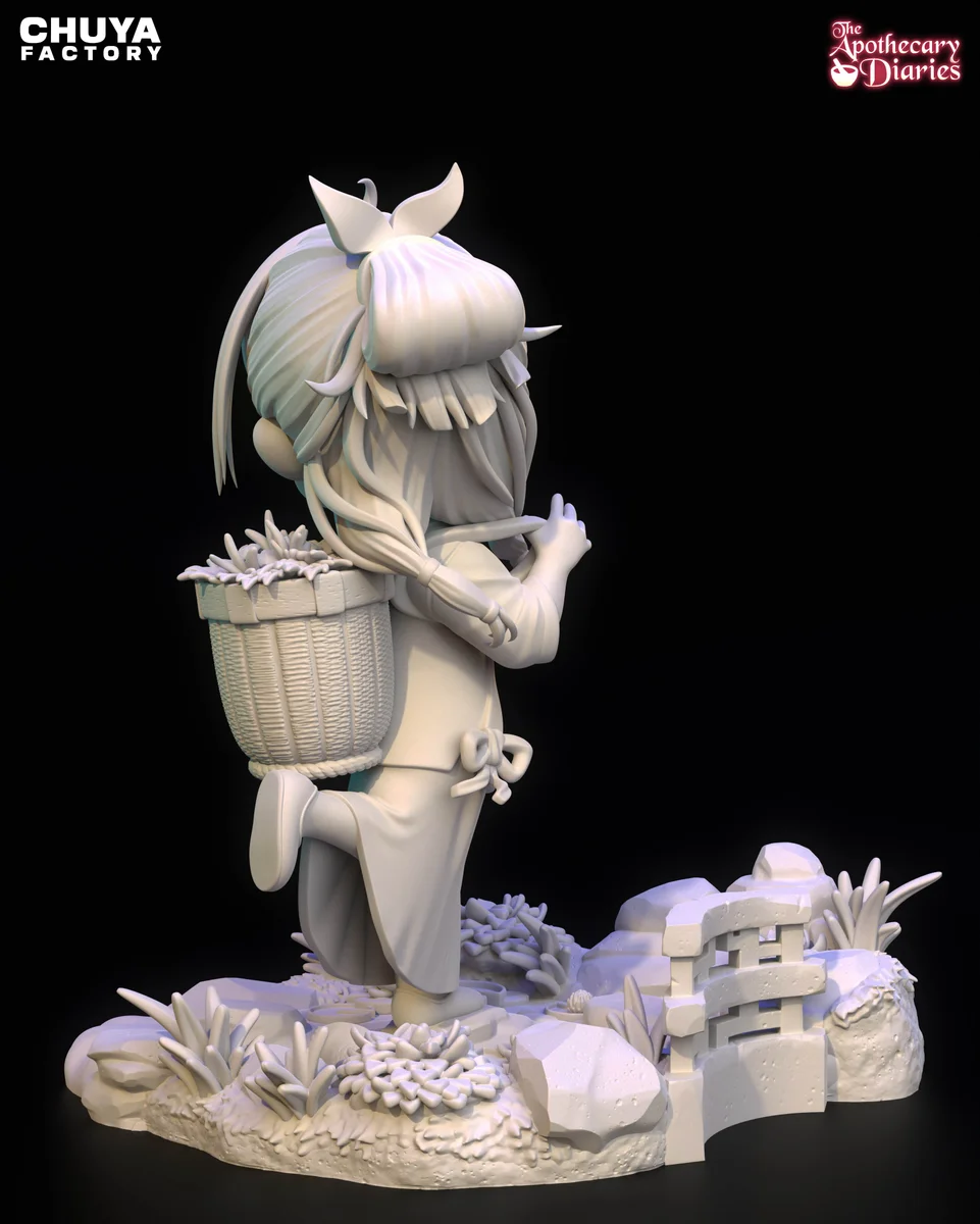 Chibi Mao Mao | Fan Art | 3D Printed Resin Model Garage Kit | *Un-Painted* | Chuya Factory 14