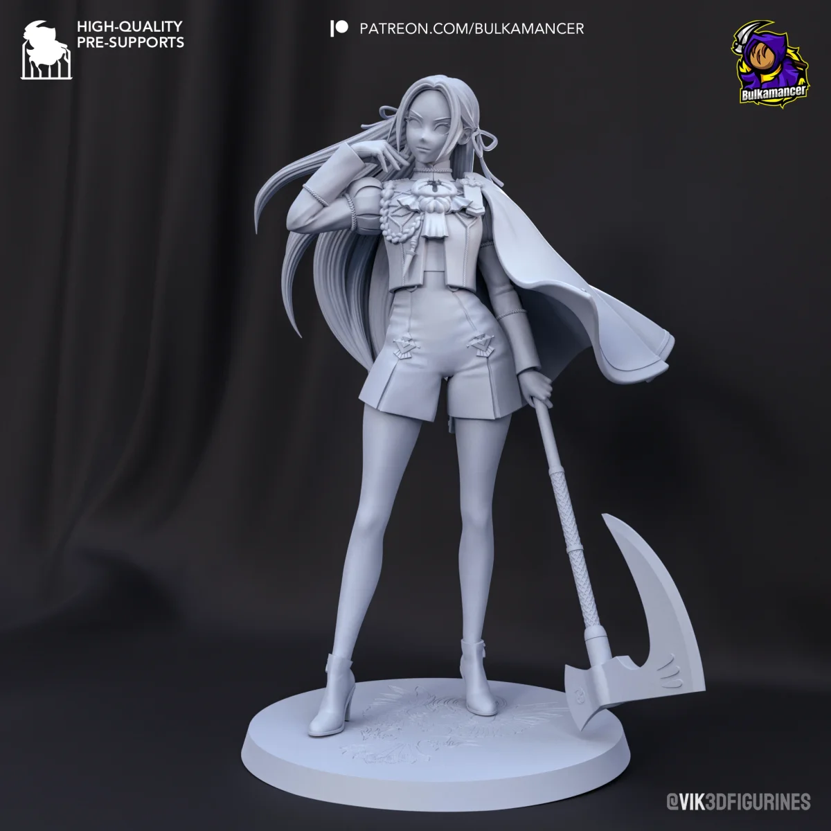 Student Edelgard | Fan Art | 3D Printed Resin Model Garage Kit | *Un-Painted* | Bulkamancer 10