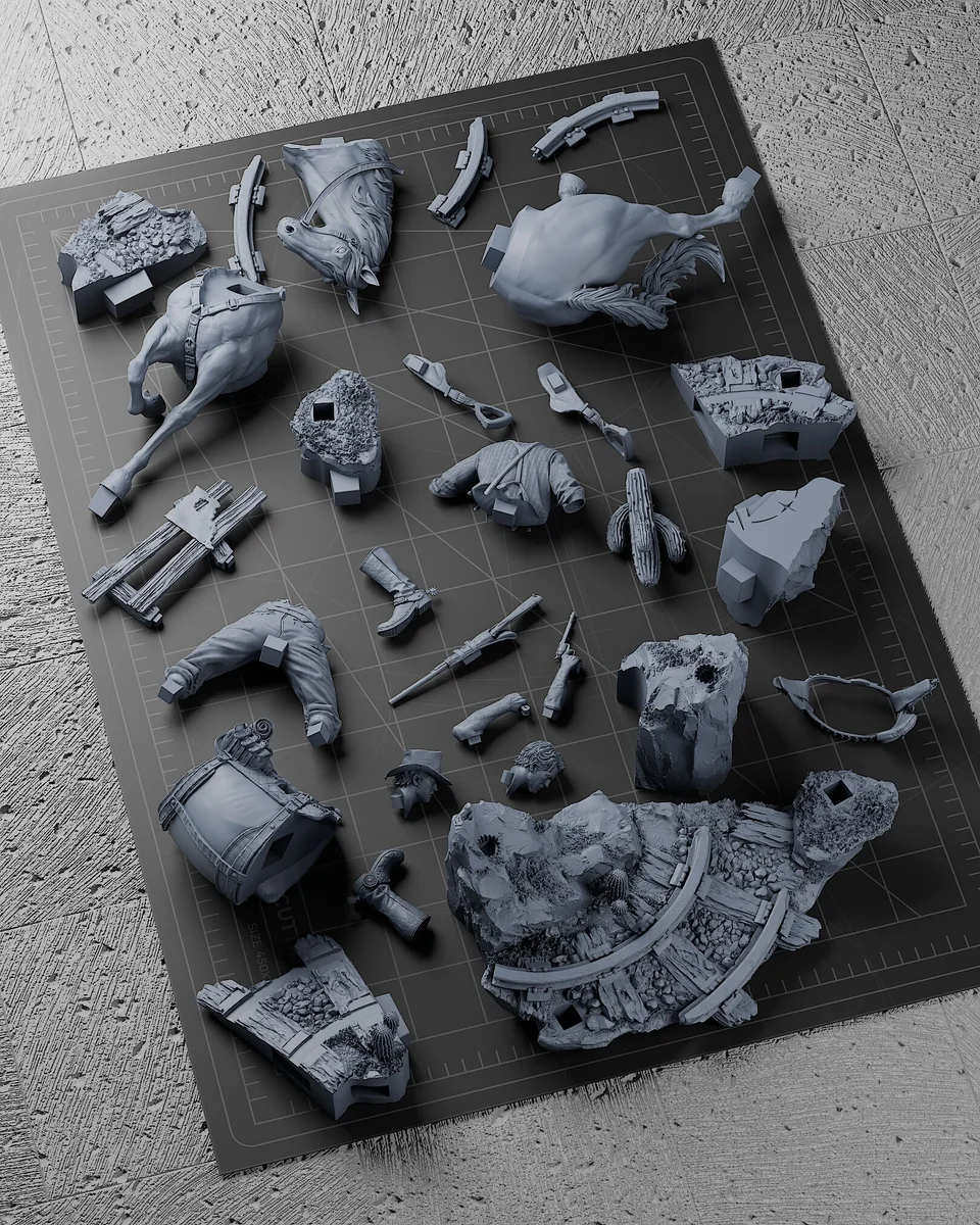 Arthur Morgan | Fan Art | 3D Printed Resin Model Garage Kit | *Un-Painted* | Zenith Studios 11