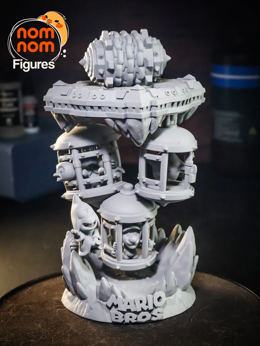 Chibi Lumali | Fan Art | 3D Printed Resin Model Garage Kit | *Un-Painted* | Nomnom 8