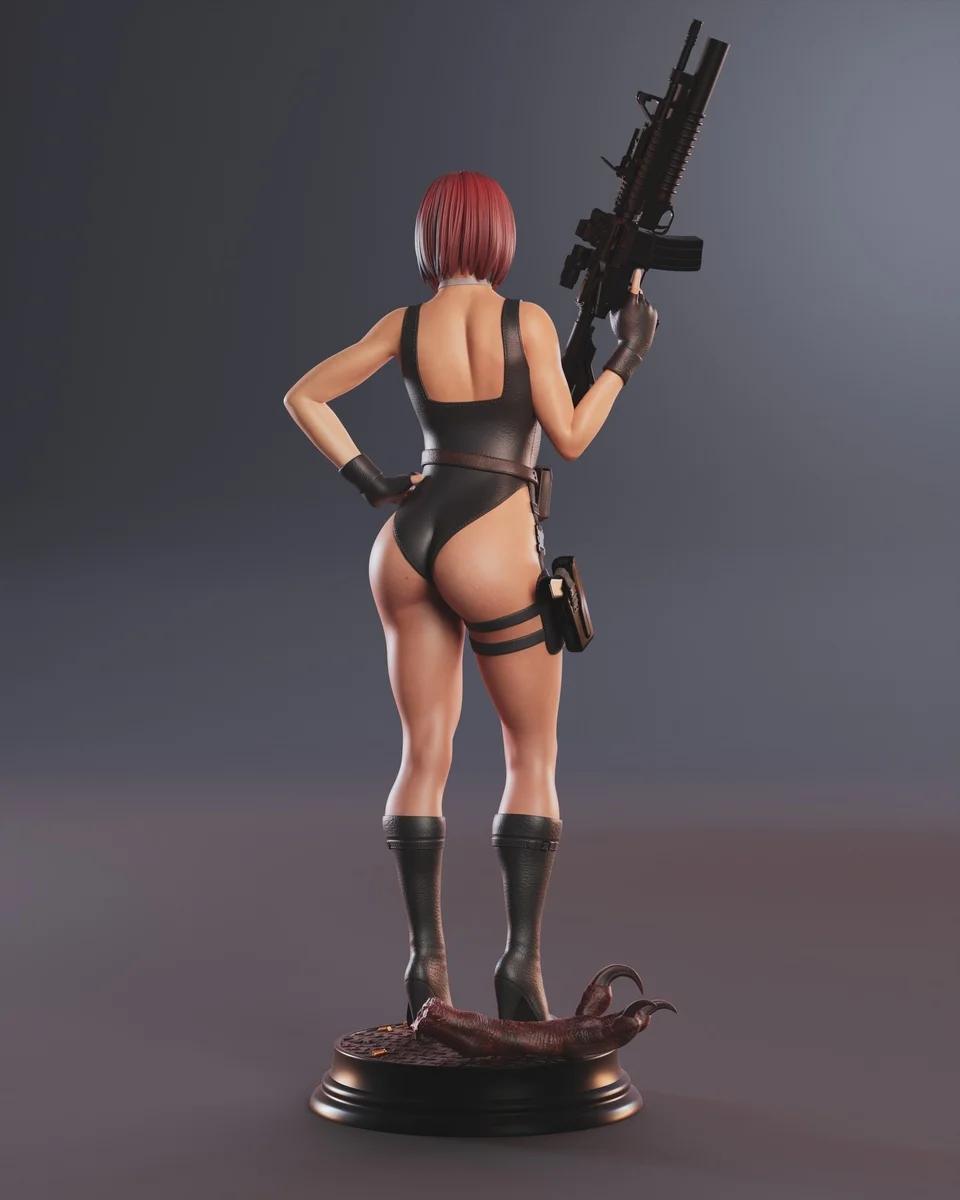 Regina | Fan Art | 3D Printed Resin Model Garage Kit | *Un-Painted* | Abe3D 12
