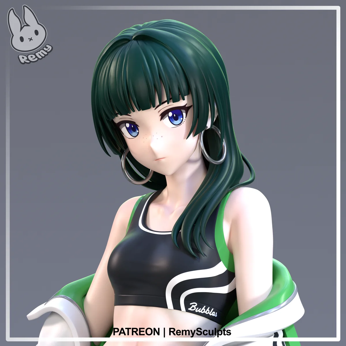 Maomao (Streetwear) | Fan Art | 3D Printed Resin Model Garage Kit | *Un-Painted* | Remy Sculpts